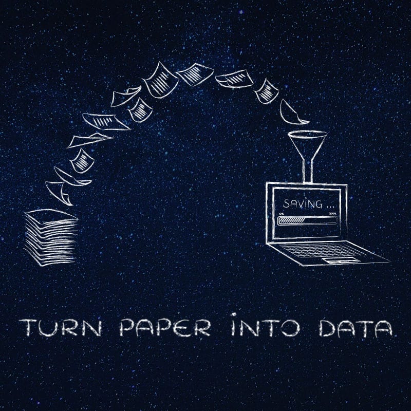 Turn paper into data